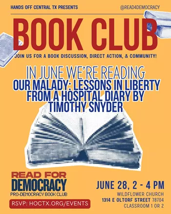 Image: Read4Democracy Book Club - June