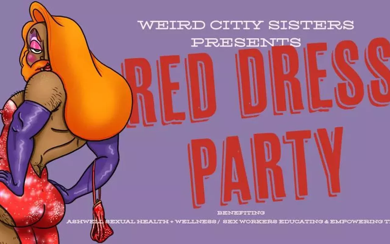 Image: Red Dress Party