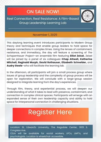 Image: Reel Connection, Real Resistance: A Film-Based Group Leadership Learning Lab