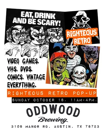Image: Righteous Retro Pop-Up At Oddwood Brewing