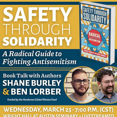 Image: Safety Through Solidarity: A Radical Guide to Fighting Antisemitism Book Talk
