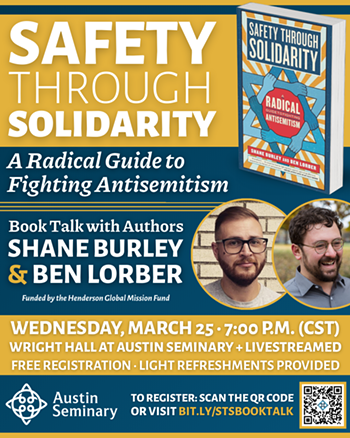 Image: Safety Through Solidarity: A Radical Guide to Fighting Antisemitism Book Talk