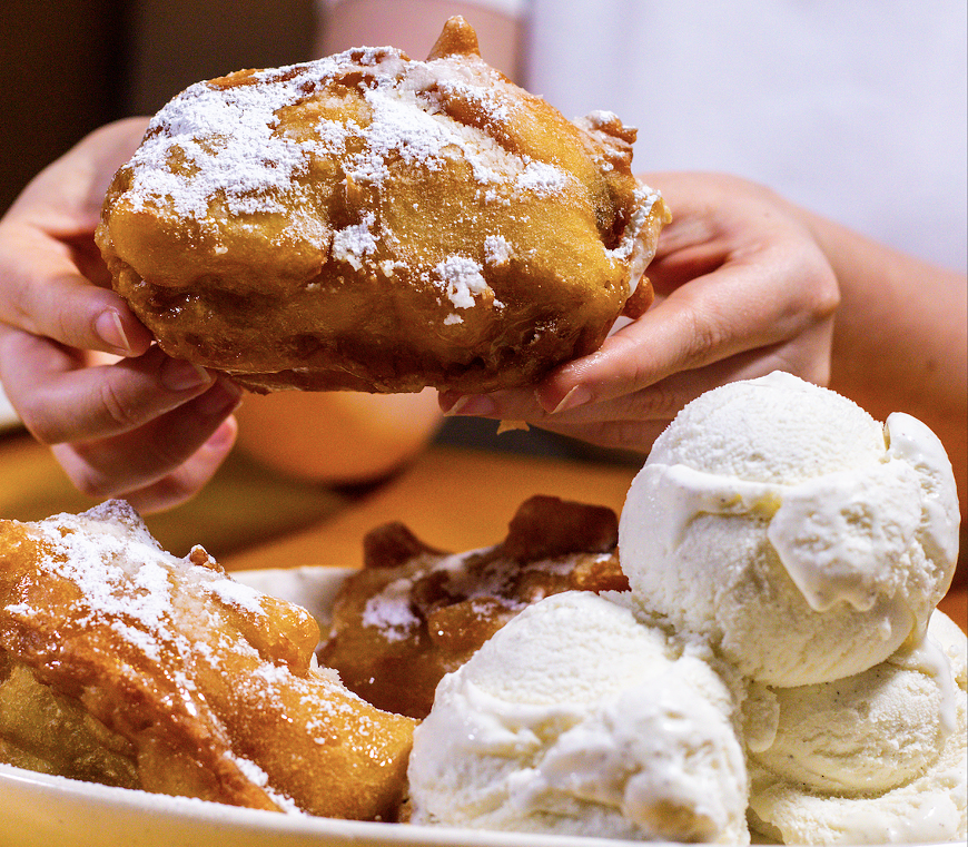 Bananas Foster Beignets
