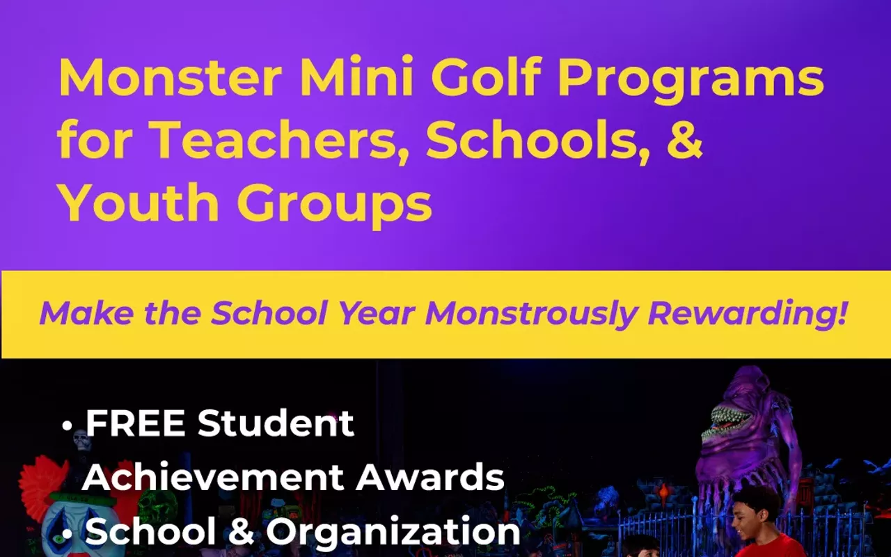 Image: School Programs, Field Trips & Fundraisers at Monster Mini Golf Round Rock