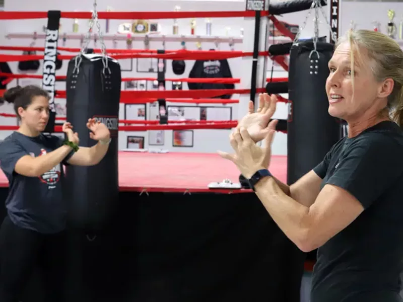 Image: Self-Defense Class