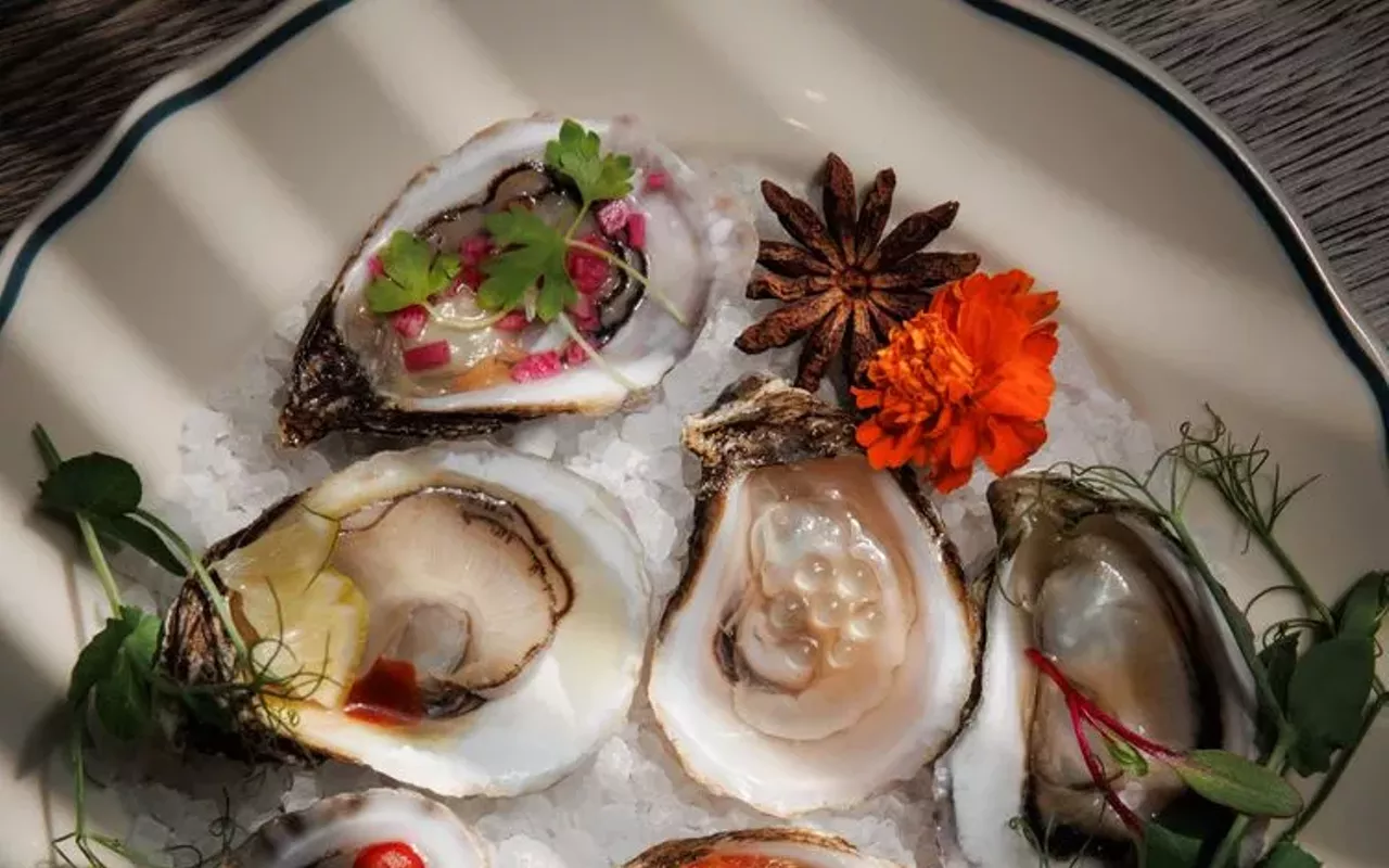 Image: September Oyster Omakase