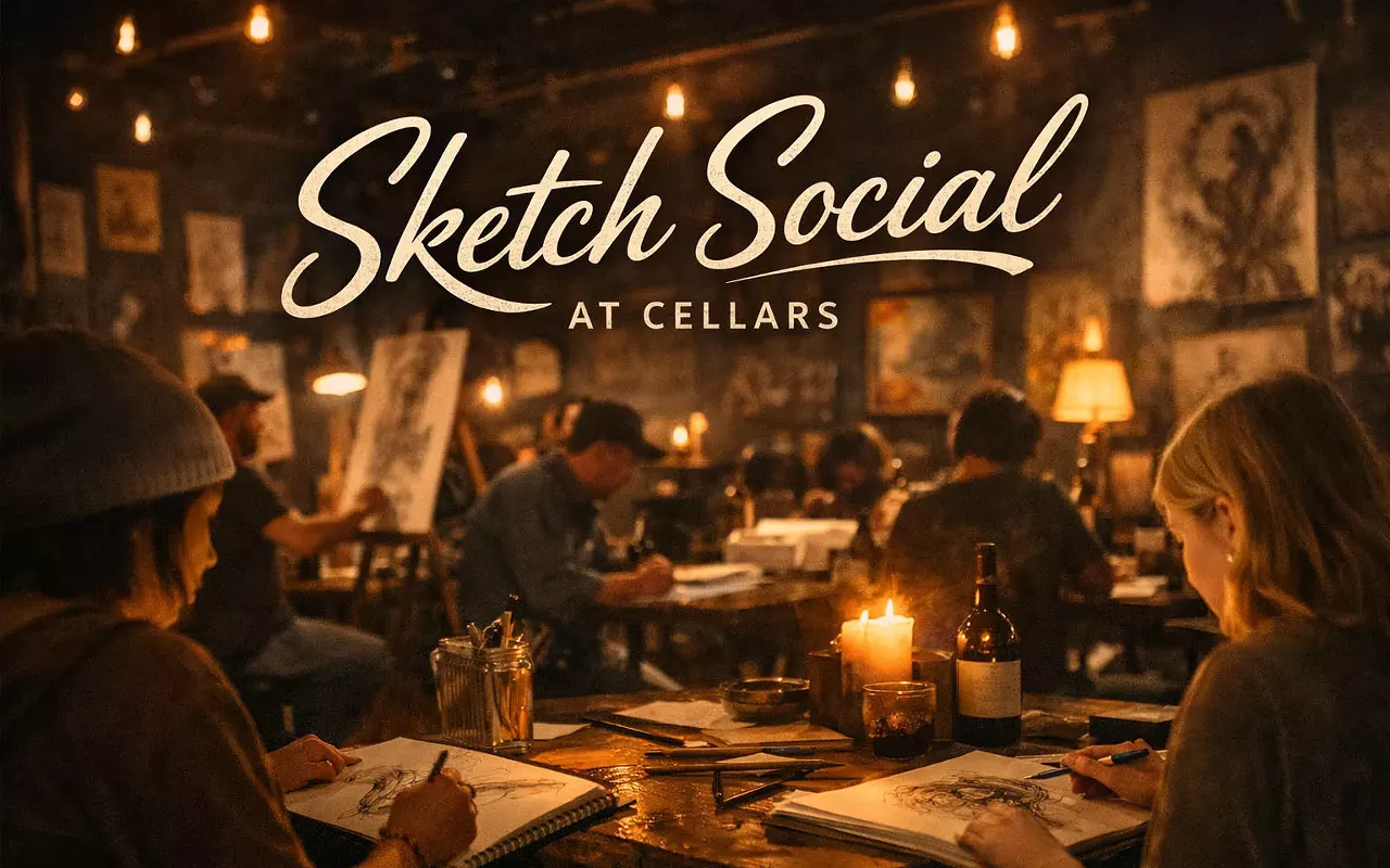 Image: Sketch Social at Cellars