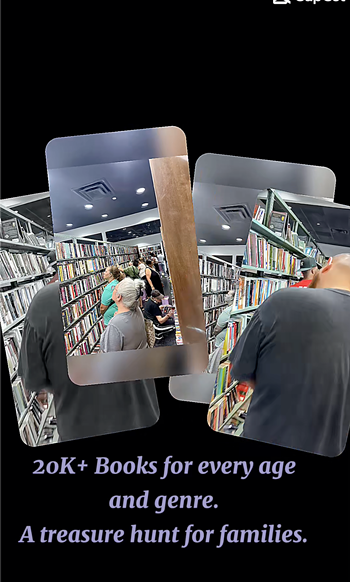 Image: SOPHIBOOKS Fill-A-Bag Book Sale &mdash; Labor Day Weekend