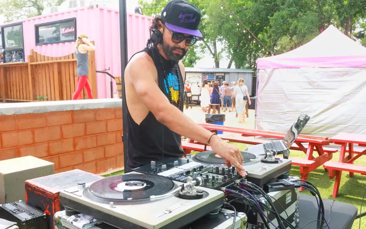 Image: Sound Check on Trace Patio