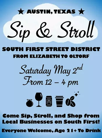 Image: South First Street District Sip & Stroll