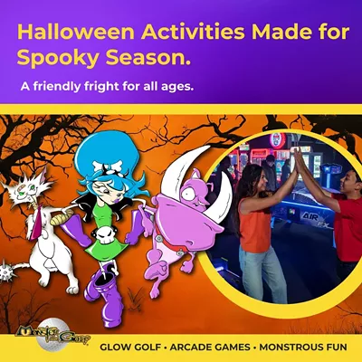Image: Spooky Halloween Activities at Monster Mini Golf Round Rock