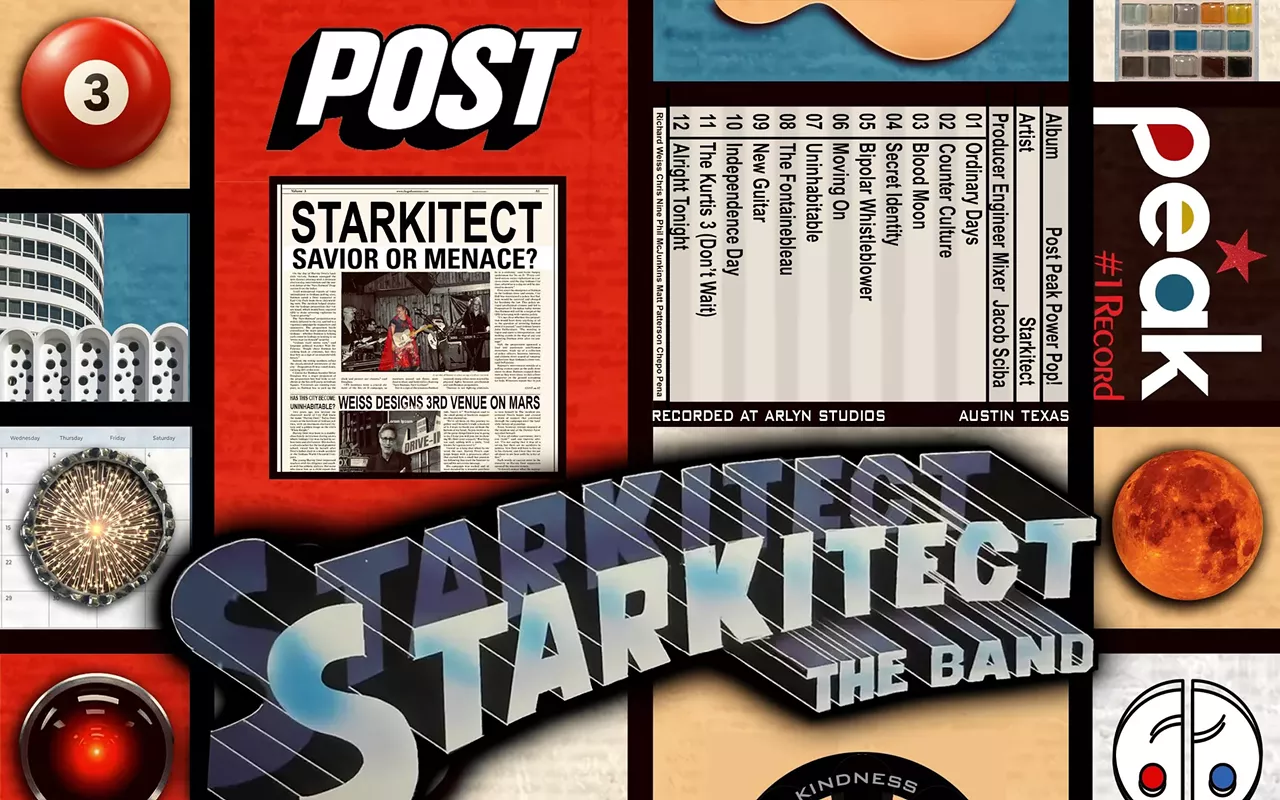 Image: Starkitect&rsquo;s &ldquo;Post Peak Power Pop!&rdquo; Album Release Show + Musical Premiere