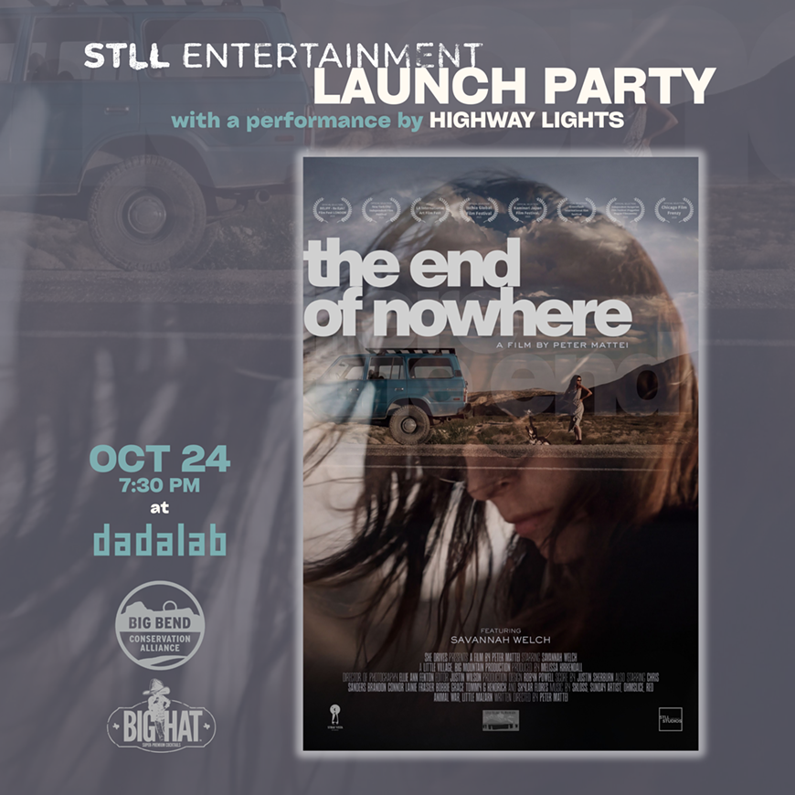 STLL Entertainment Launch Party, and the release of "The End of Nowhere"