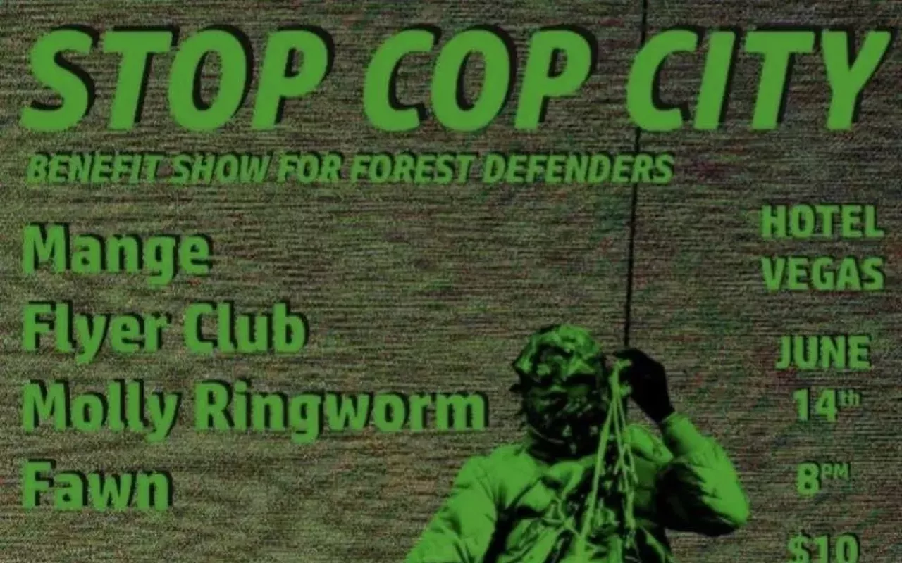 Image: Stop Cop City: Benefit Show for Forest Defenders