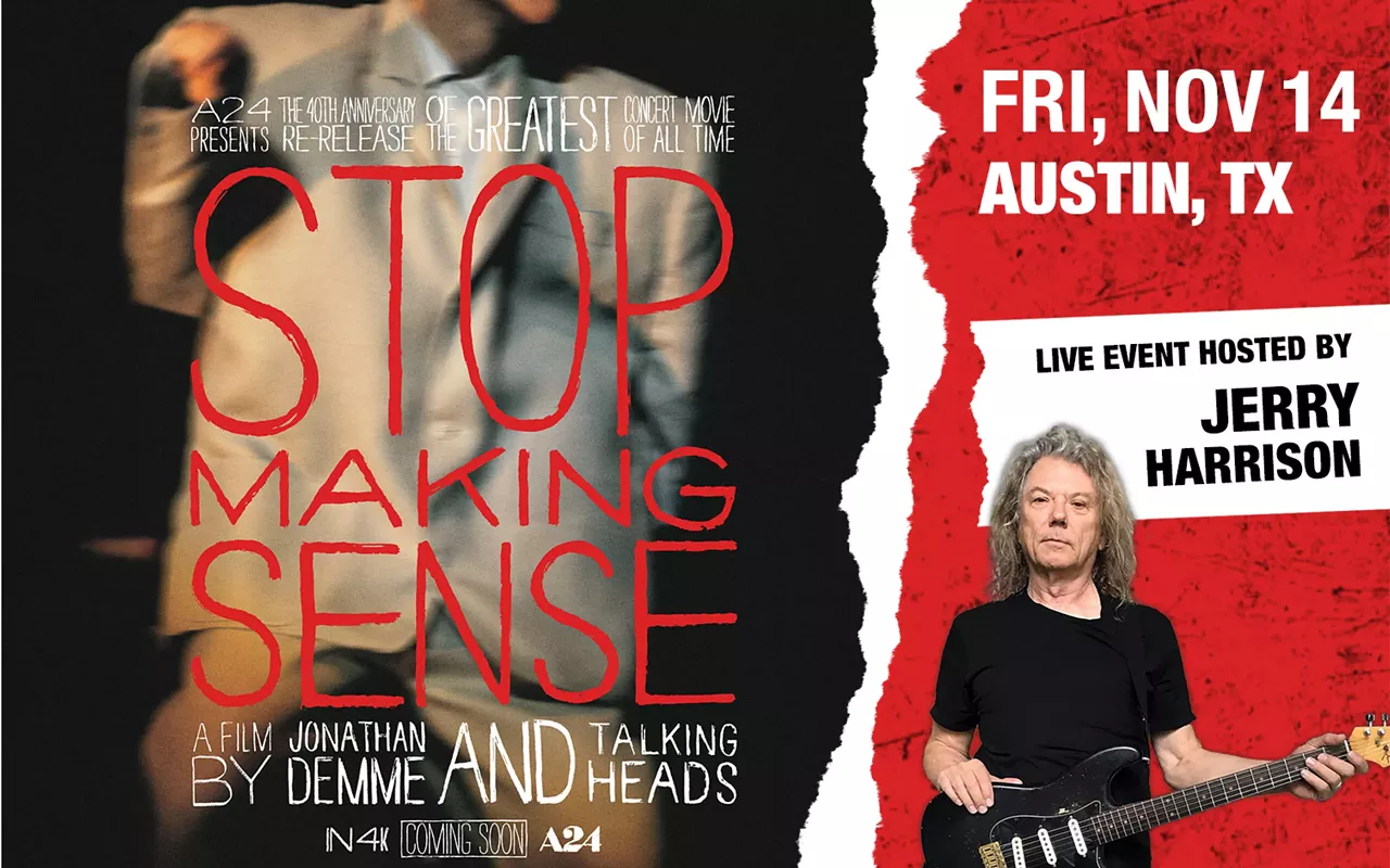 Image: Stop Making Sense With Jerry Harrison