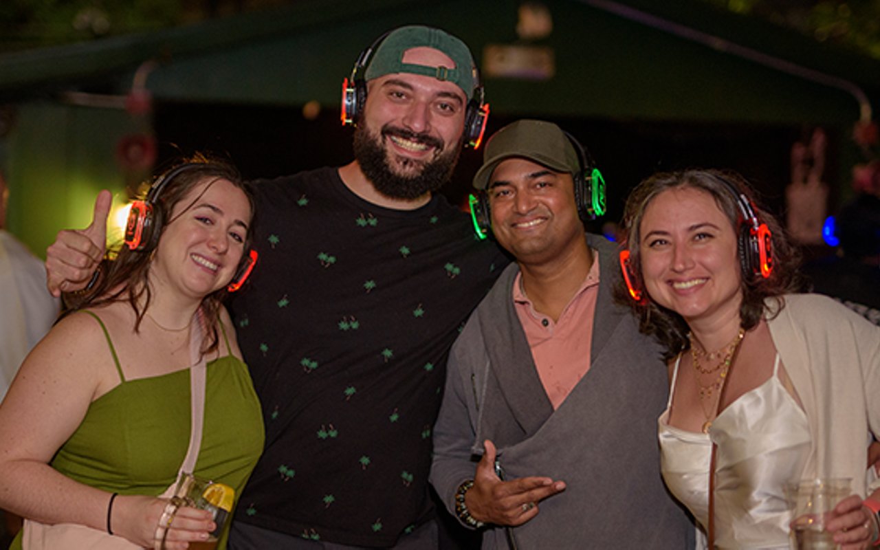 Image: Stoplight Silent Disco Party