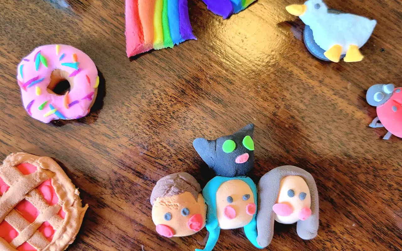 Image: Sunday Funday: Clay Magnets