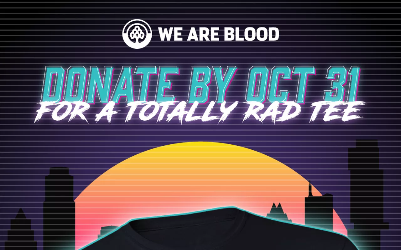Image: Support Your Local Vampires: We Are Blood Halloween T-Shirt Drive