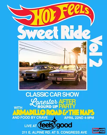 Image: Sweet Ride Vol. 2 classic car show afterparty w/ Armadillo Road, the Naps