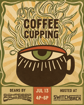 Image: Switchback x Sightseer Coffee Cupping