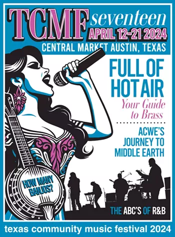 Image: Texas Community Music Festival Day 3 w/ Silver Thistle Pipes & Drums, the Defibrillators, Mono Ensemble, Austin Banjo Club, Girl Scout Harp Ensemble, Austin Polka Band, Paul Klemperer & Manteca Beat, Austin Ukestra