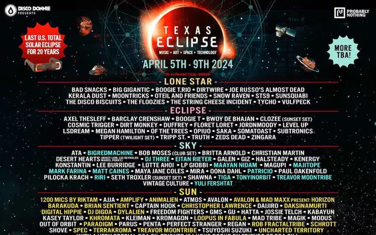 Image: Texas Eclipse 2024