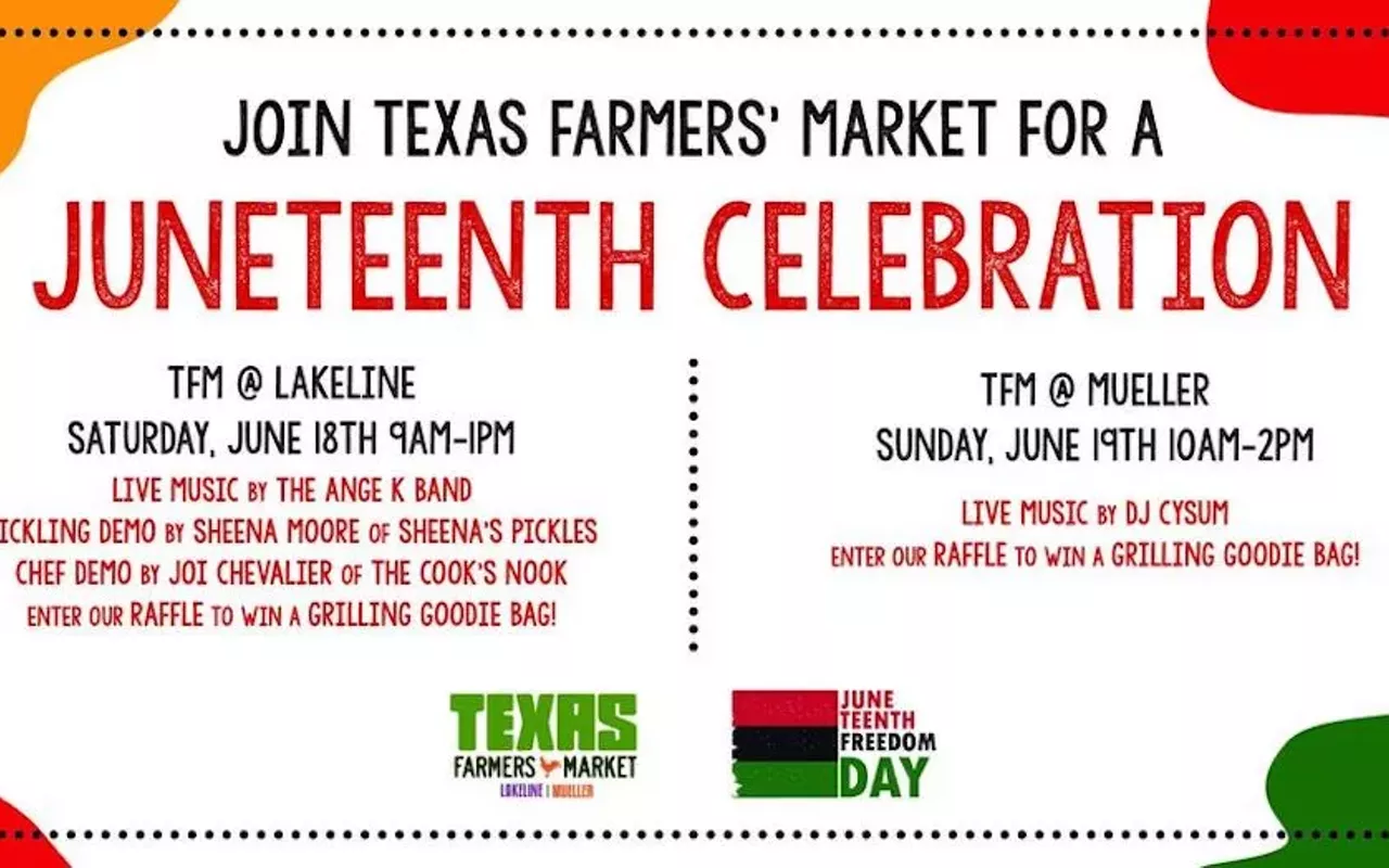 Image: Texas Farmers' Market Juneteenth
