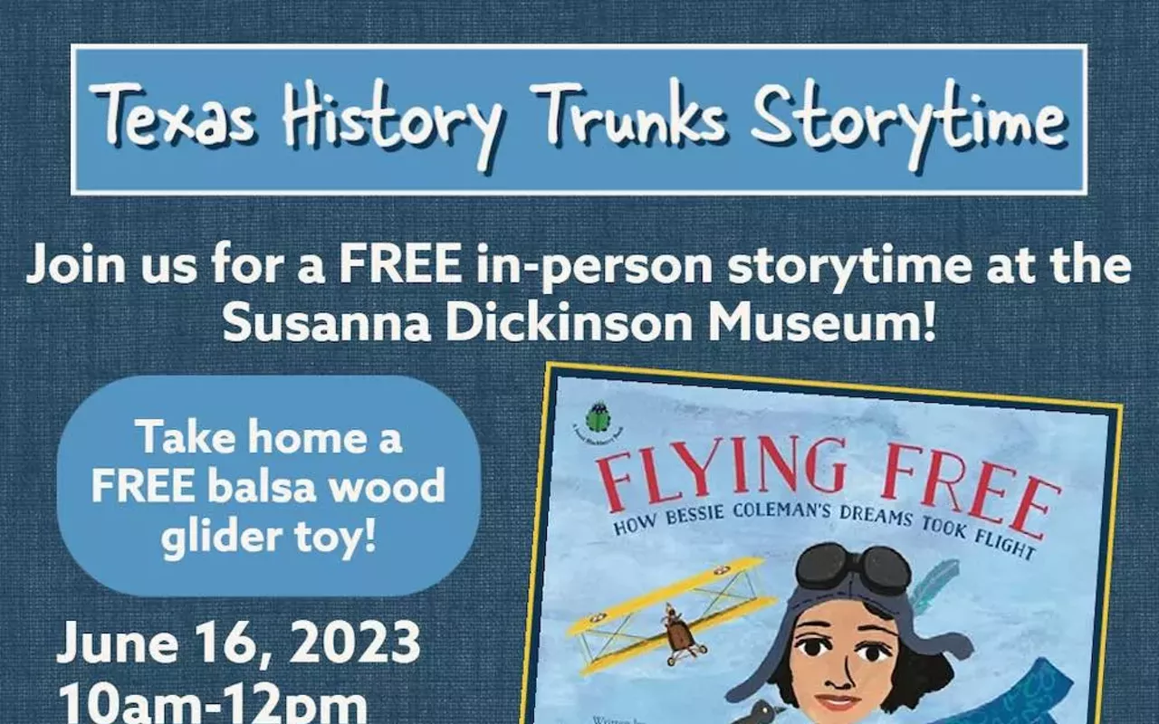 Image: Texas History Trunks Storytime: Flying Free
