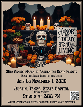 Image: The 26th Annual March to Abolish the Death Penalty: Honor the Dead, Fight for the Living!