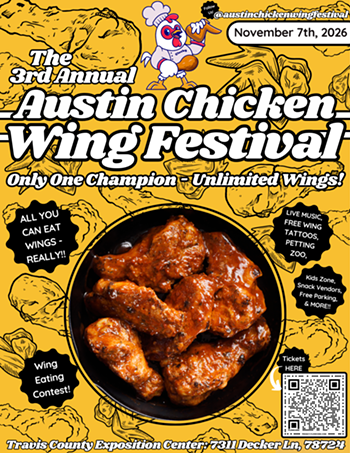 Image: The 3rd Annual Austin Chicken Wing Festival