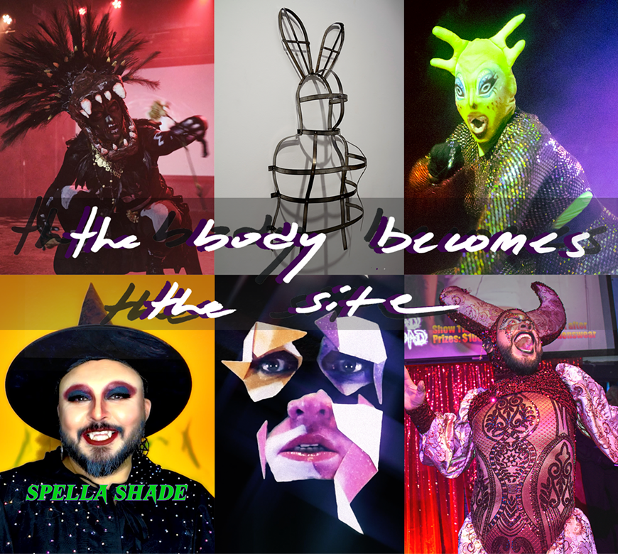 the body becomes the site digital flyer