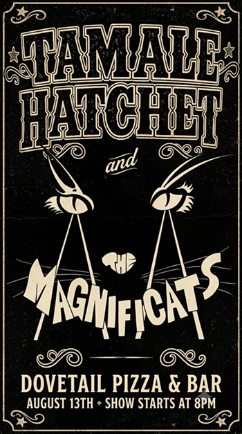 Image: The Magnificats and Tamale Hatchet