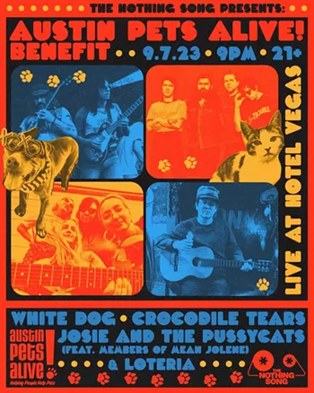 Image: The Nothing Song Presents: Austin Pets Alive! Benefit