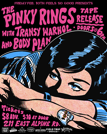 Image: The Pinky Rings (tape release), Transy Warhol