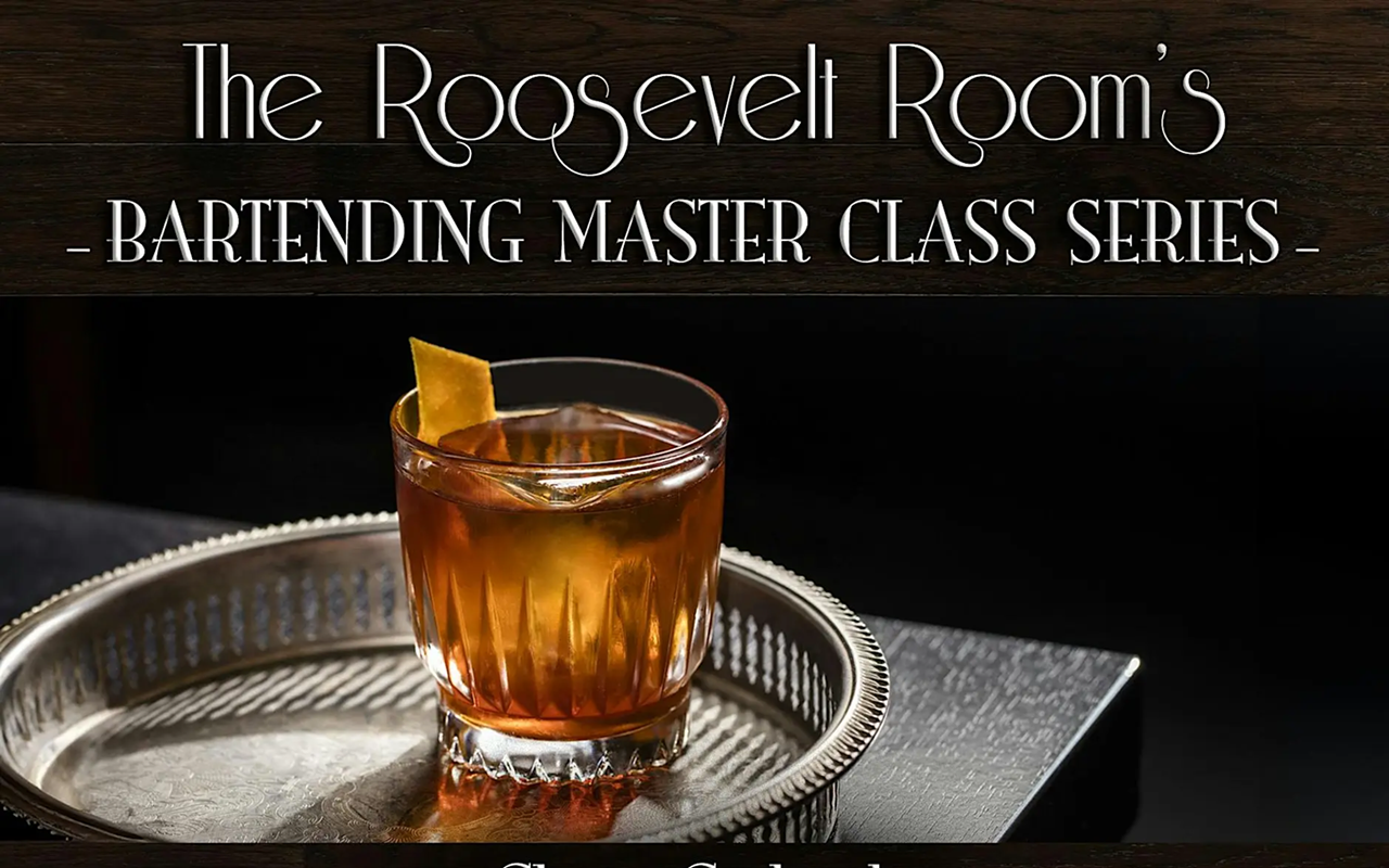 Image: The Roosevelt Room's Master Class Series - Classic Cocktails