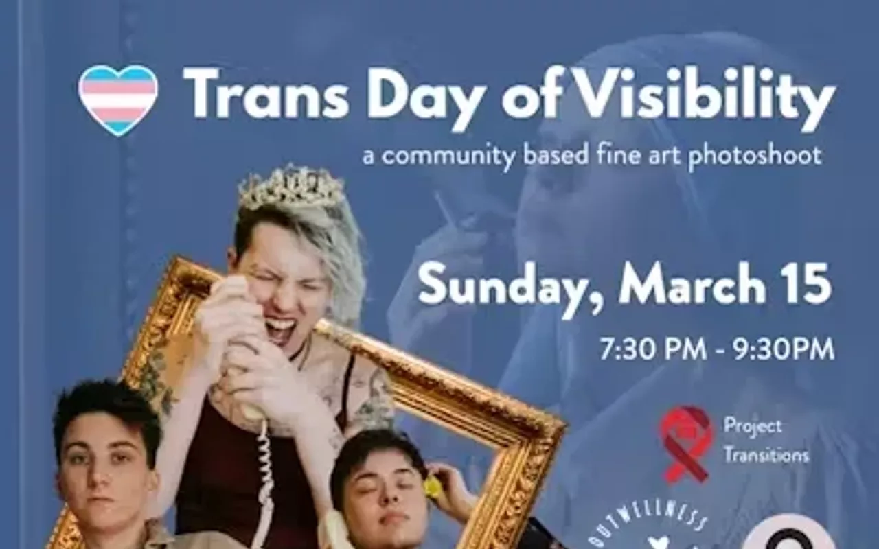 Image: Trans Day of Visibility Fine Art Photoshoot