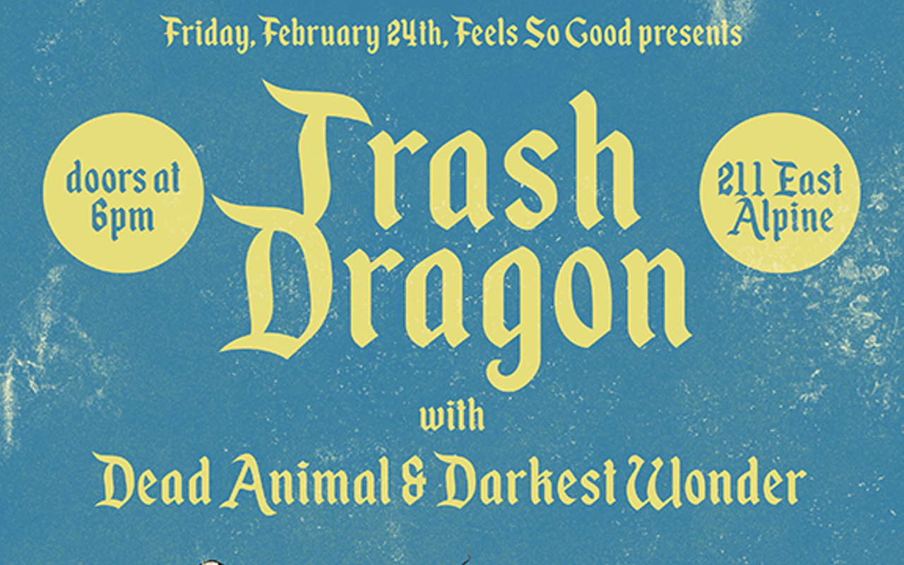 Image: Trash Dragon, Dead Animal, Darkest Wonder