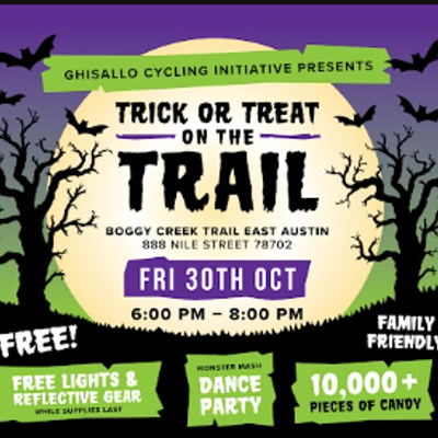 Image: Trick or Treat on The Trail