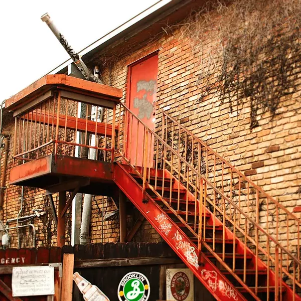 Best Set of Precarious Bar Stairs
