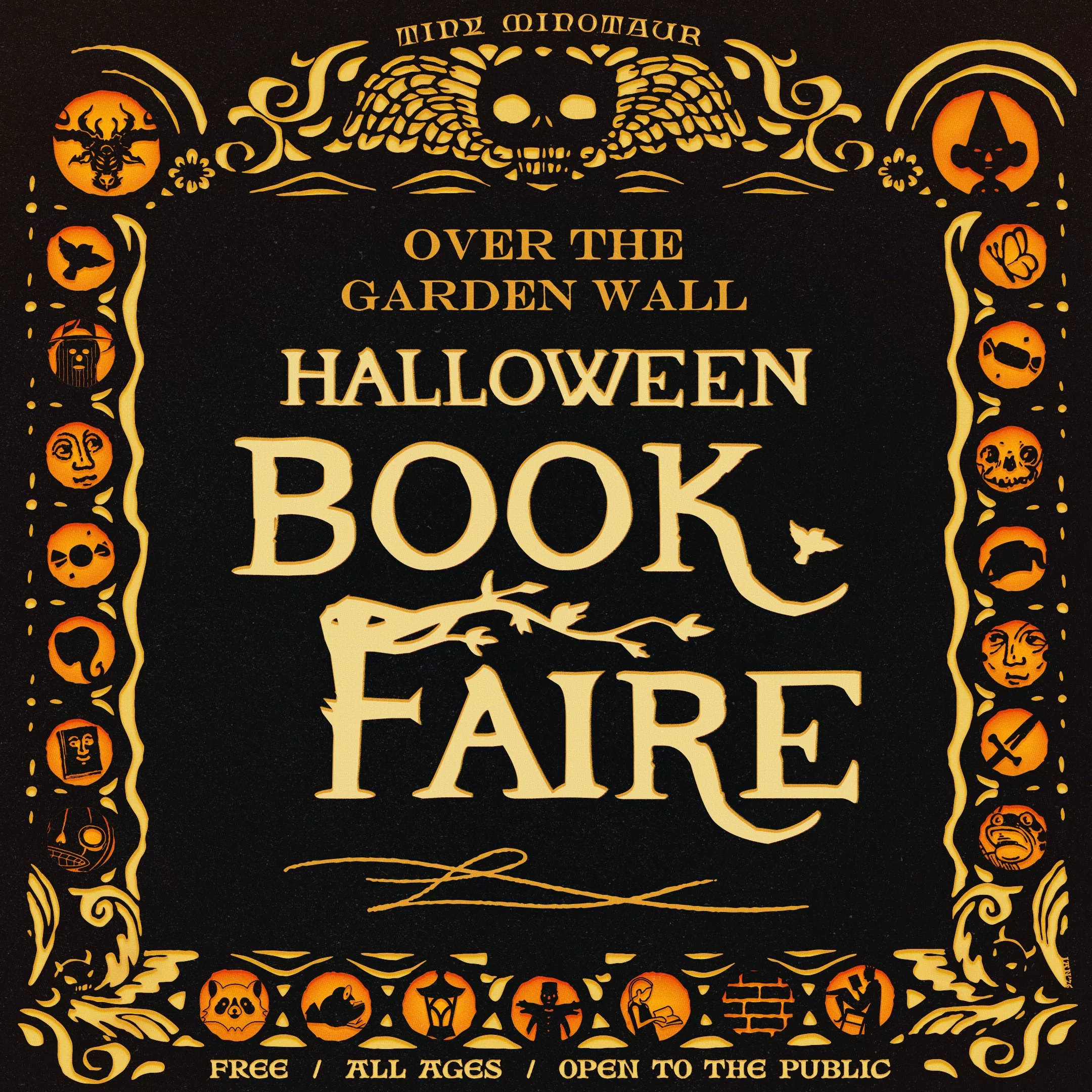 Over The Garden Wall Halloween Book Faire — Community in Tiny Minotaur Tavern · Austin, TX