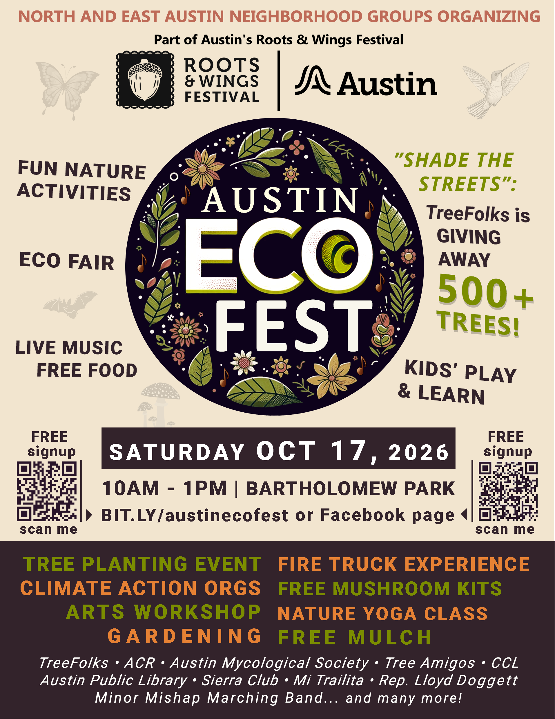 Austin Eco Fest — Family fun in Bartholomew Park · Austin, TX