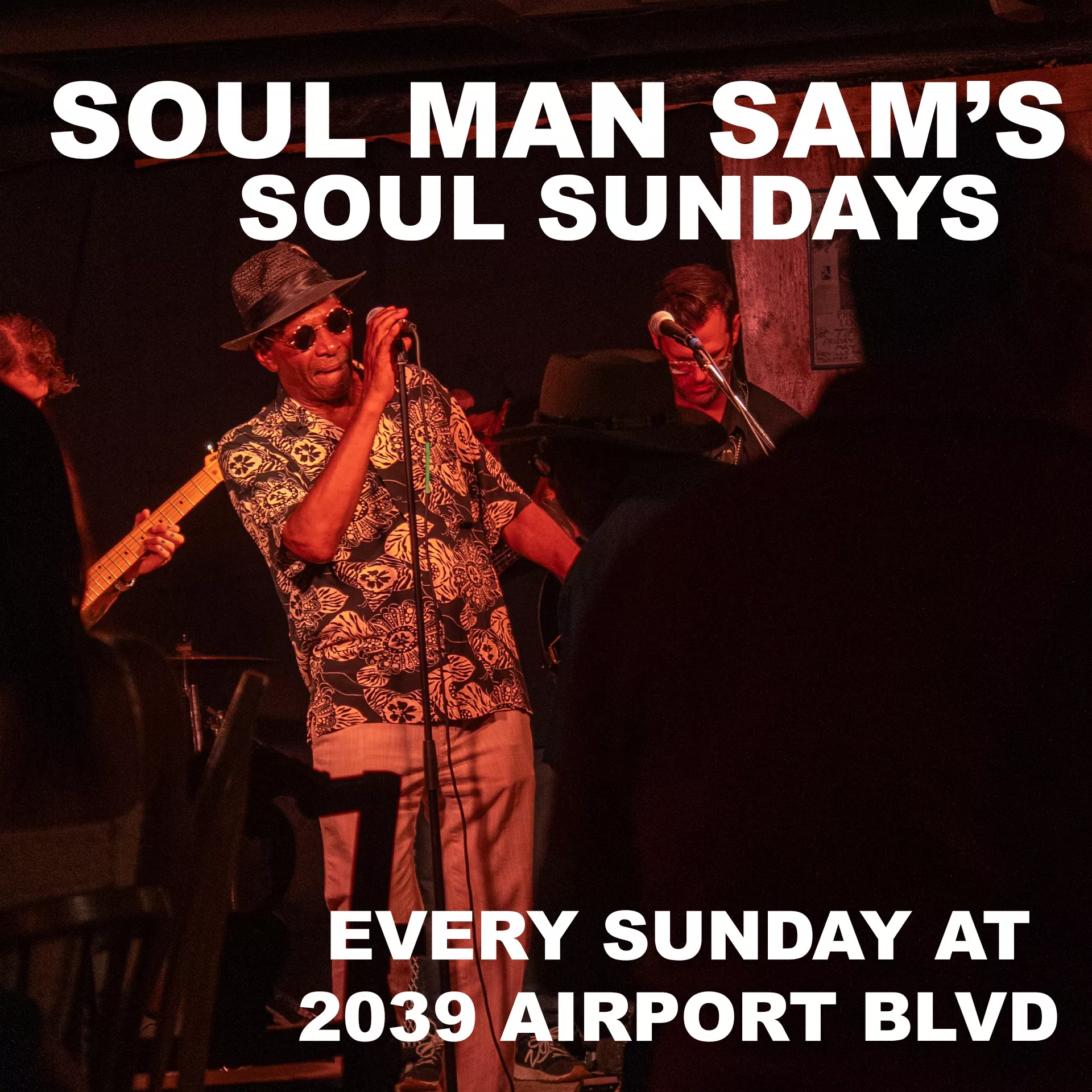 Soul Sundays Austin concert poster