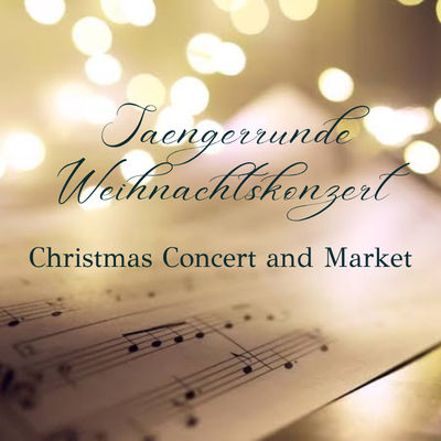 Christmas Concert at the Saengerrunde Austin concert poster