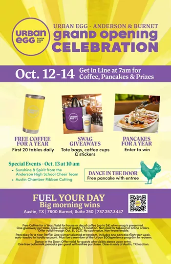 Image: Urban Egg &ndash; Austin&rsquo;s Grand Opening