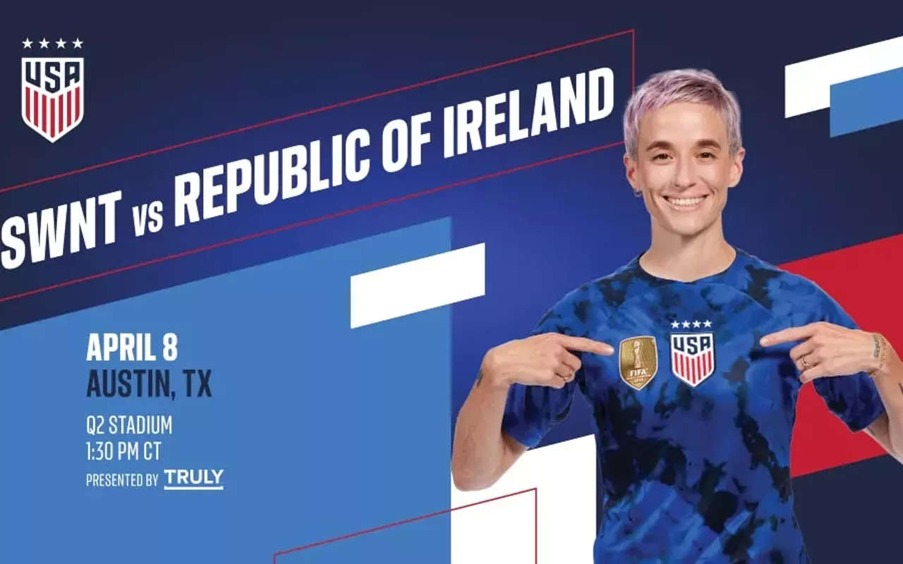 Image: USWNT Vs. Ireland