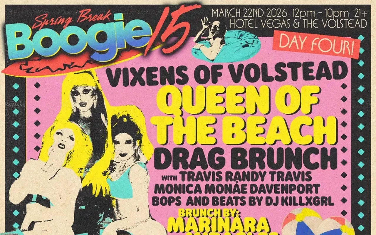 Image: Vixens of Volstead Queen of the Beach Drag Brunch