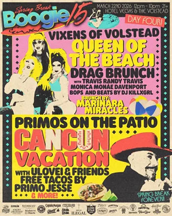 Image: Vixens of Volstead Queen of the Beach Drag Brunch