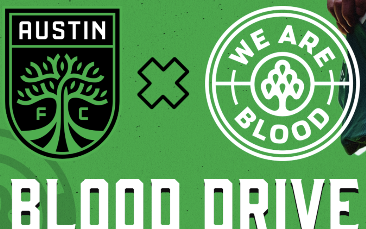 Image: We Are Blood and Austin FC Veterans Day Blood Drive