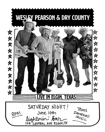 Image: Wesley Pearson & Dry Country Band
