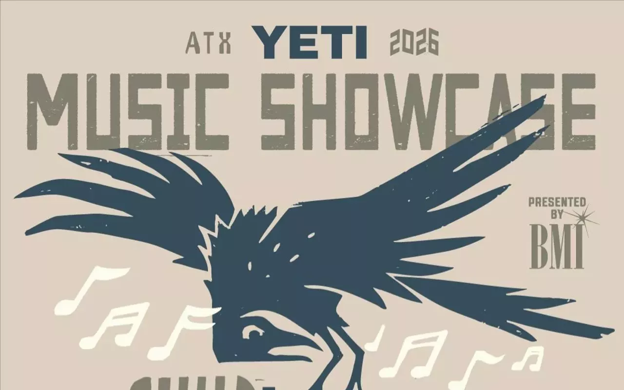 Image: YETI Music Showcase day one w/ MEEK (6:10pm), Timmy Skelly (5:20pm), the Sophs (4:20pm), Easy Honey (3:30pm), Avery Cochrane (2:40pm), the Tullamarines (1:50pm), Datura (1pm)